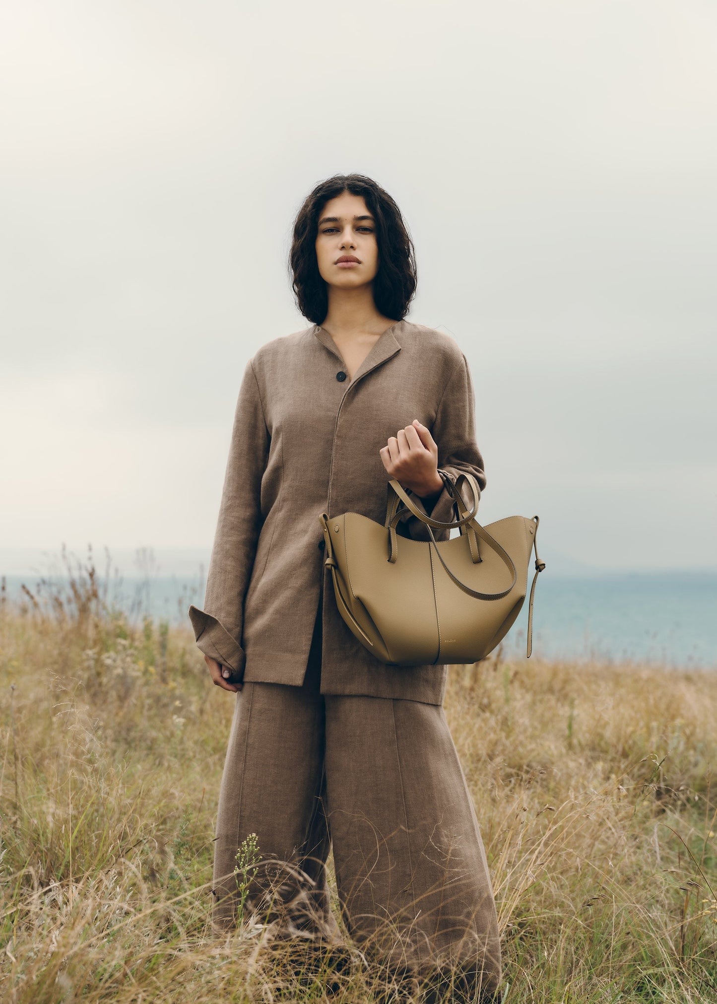 Cyme Mini - Olive Fumée Grainé