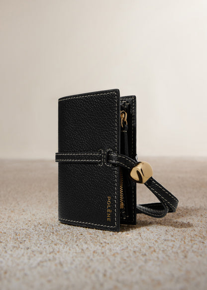 Porte cartes Kayé - Noir Grainé