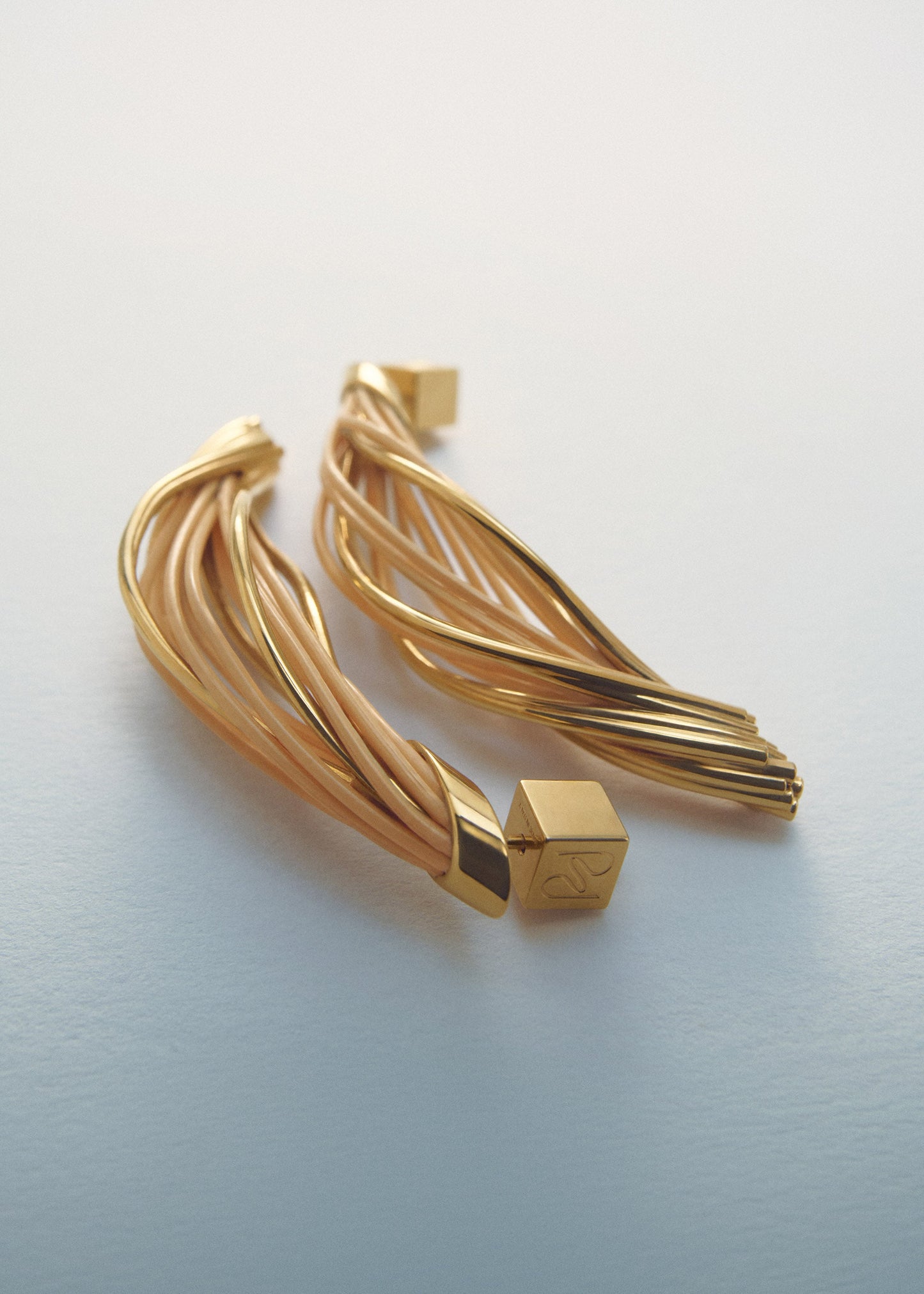 Boucles d’oreilles pendantes Rozo - Rotin