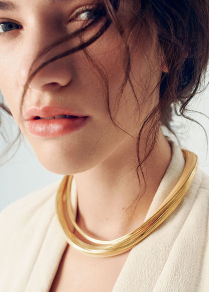 Collier Rozo - Rotin