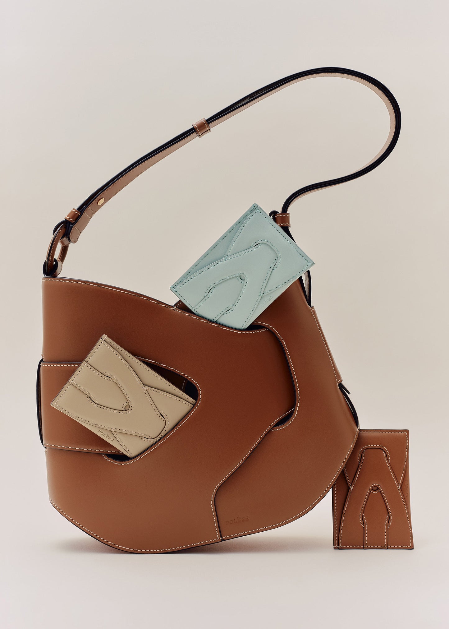 Porte cartes Nodde - Taupe