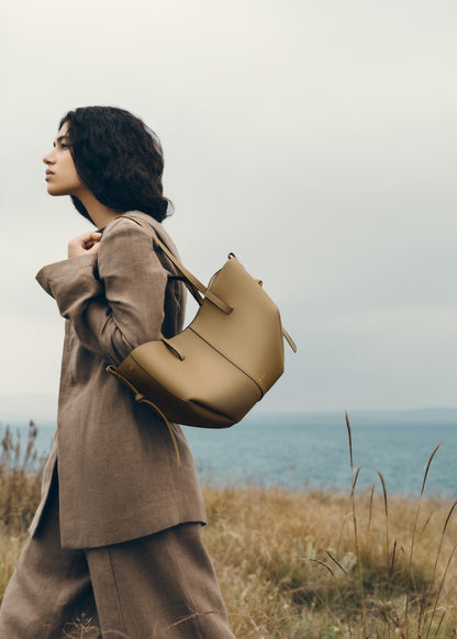Cyme Mini - Olive Fumée Grainé