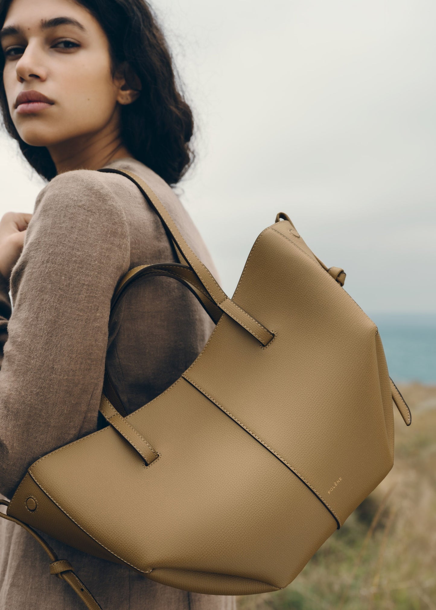 Cyme Mini - Olive Fumée Grainé