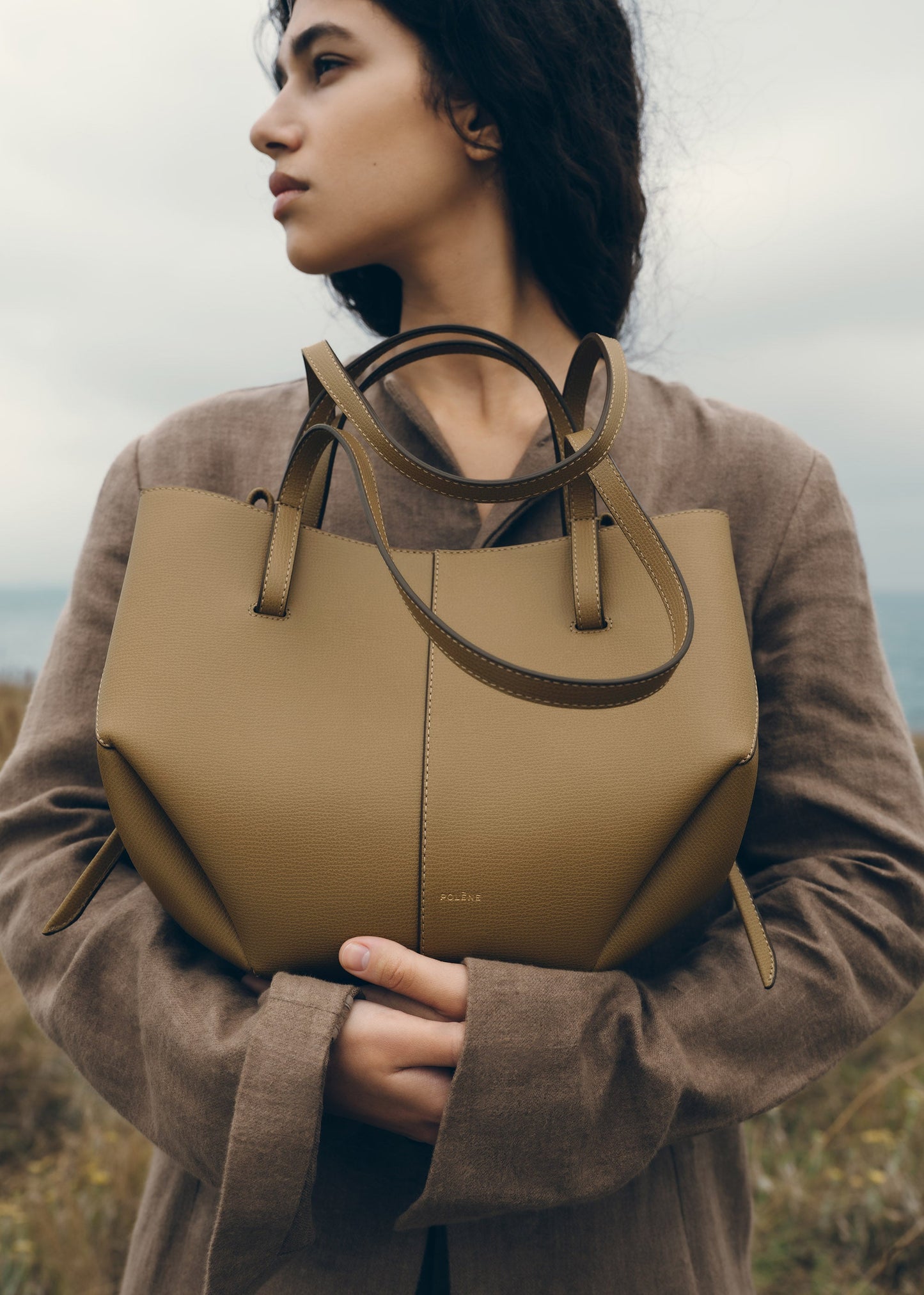 Cyme Mini - Olive Fumée Grainé