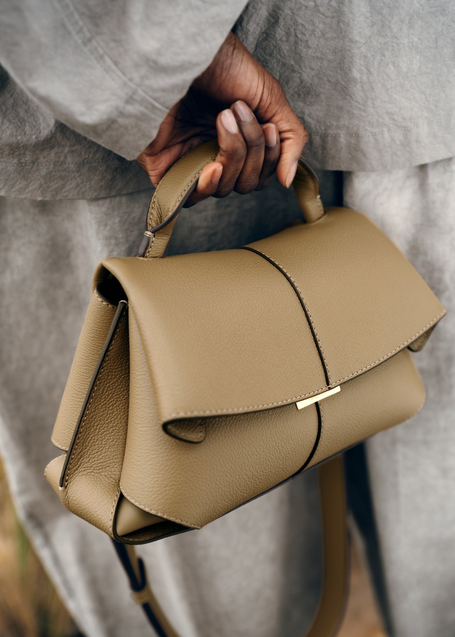 Mokki Mini - Olive Fumée Grainé