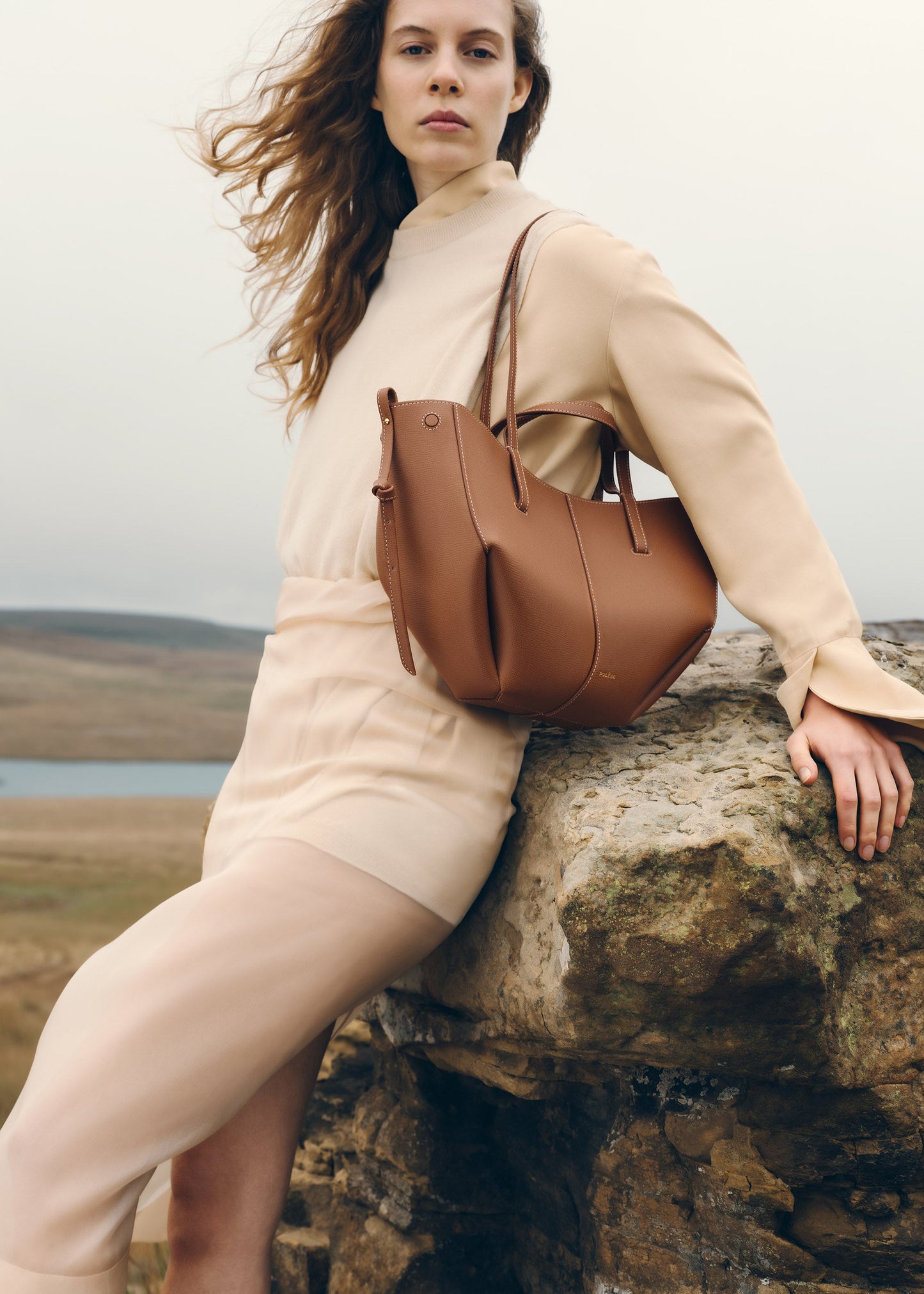 Cyme Mini - Camel Grainé