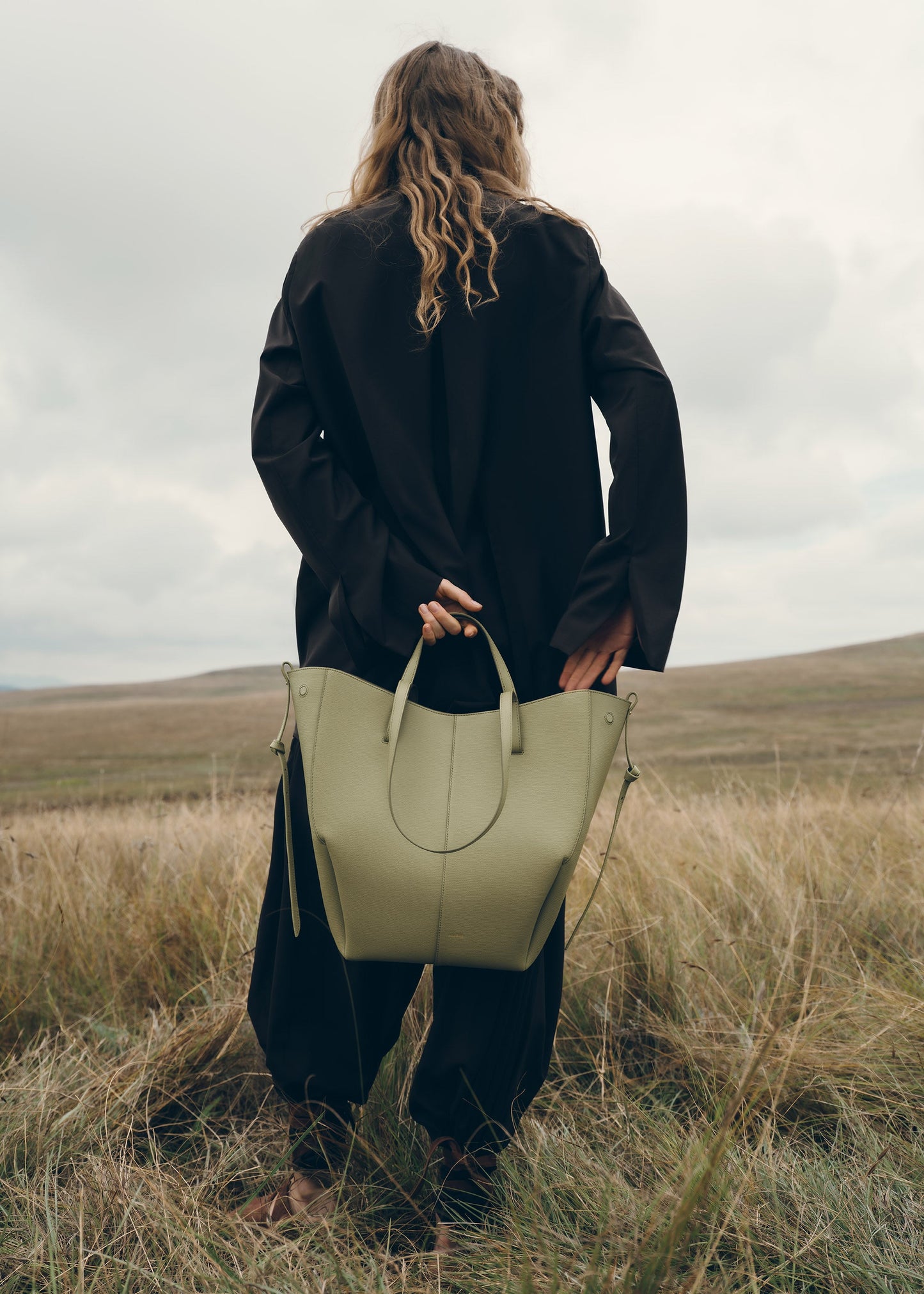 Cyme Tote - Tilleul Grainé