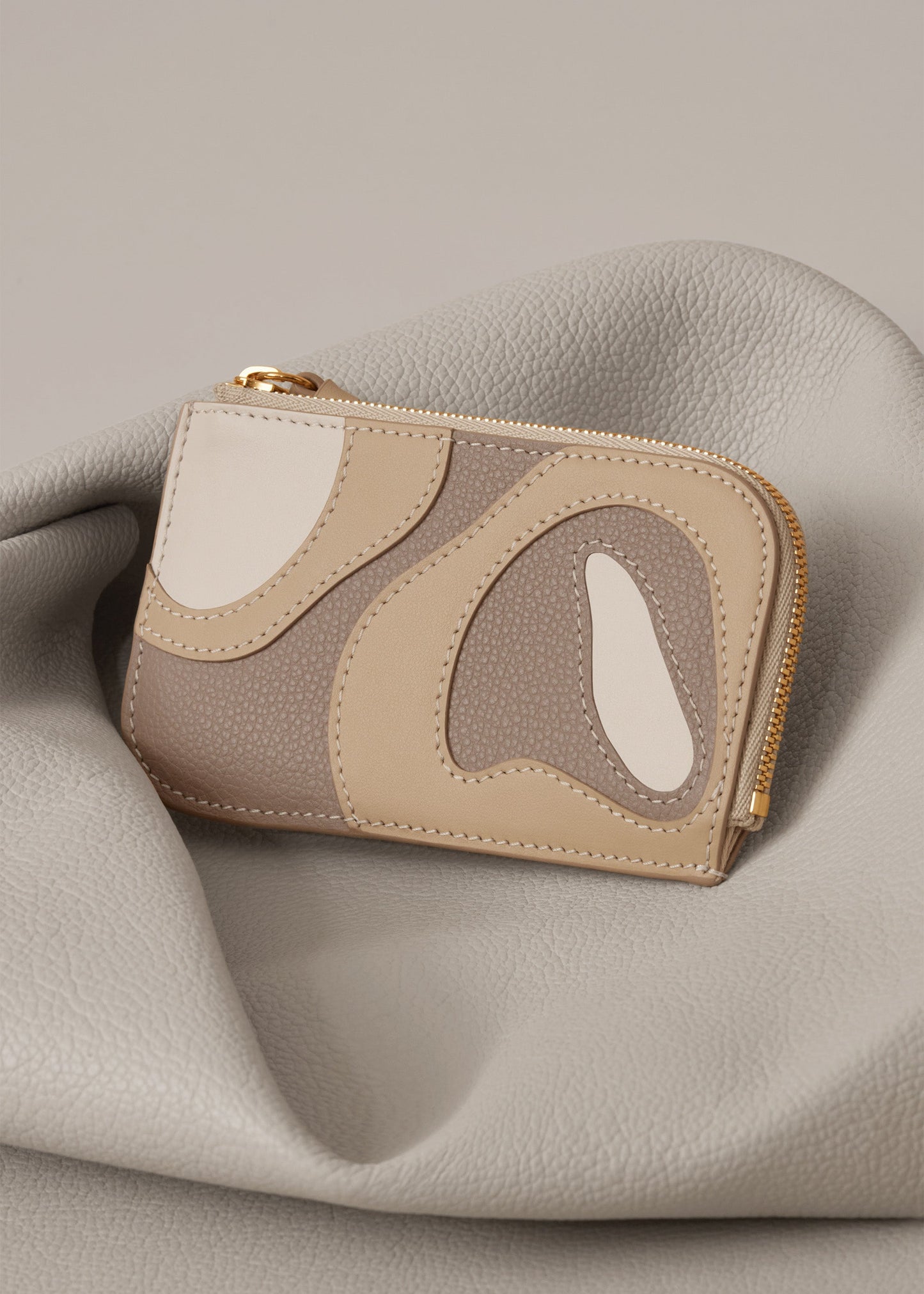 Porte cartes Atla - Trio Taupe