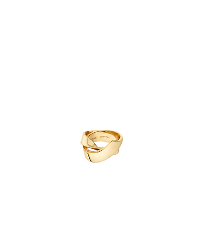 Bague Volute Éole - Dorée à l’or 24 carats