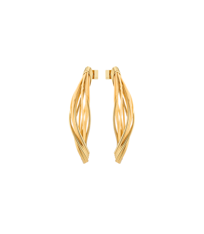 Boucles d’oreilles pendantes Rozo - Rotin