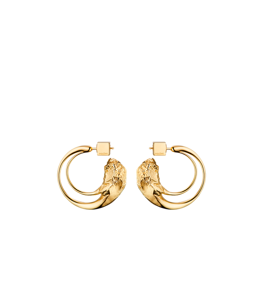 Créoles Eroz - Dorée à l’or 24 carats