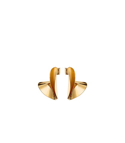 Boucles d'oreilles Éole - Dorée à l'or 24 carats