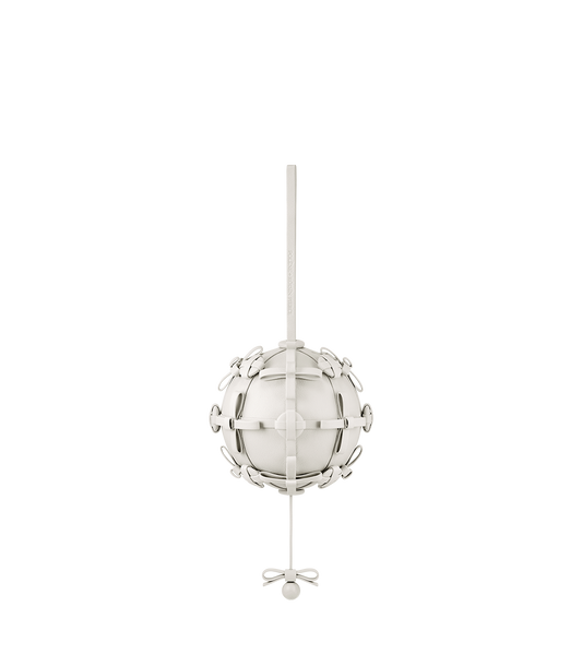 Button Bow Sphere - Porcelaine