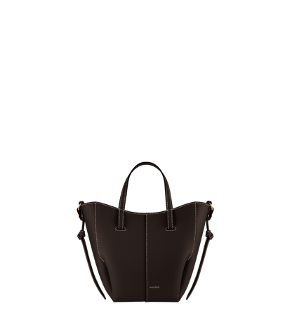 Cyme Tote Nano - Ébène Grainé