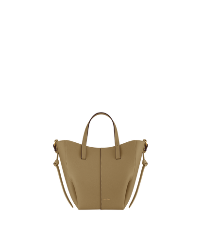 Cyme Tote Nano - Olive Fumée Grainé