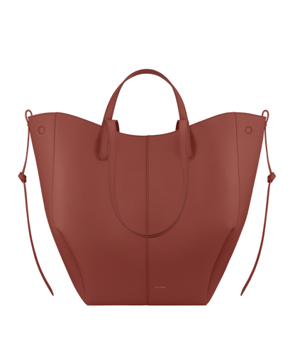 Cyme Tote - Terracotta Grainé